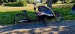 praktische bakfiets., Gebruikt, Huif, 2 kinderen, Ophalen