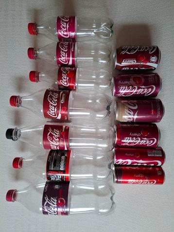 Coca Cola Cherry Blikken & Flesjes - Divers beschikbaar voor biedingen