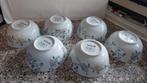 Villeroy & Boch 6 schaaltjes paradijsvogel AH orientaals Viv, Overige materialen, Ophalen of Verzenden, Overige stijlen, Schaal of Schalen