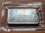 Umicore: 1 oz zilverbaar in originele seal. Puur zilver!, Postzegels en Munten, Edelmetalen en Baren, Ophalen of Verzenden, Zilver