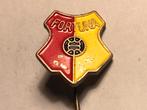 Metalen FORTUNA VOETBALCLUB Speld (Geel/Rood/Zwart)., Verzamelen, Speldjes, Pins en Buttons, Verzenden, Zo goed als nieuw, Sport