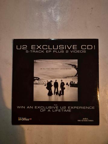U2 - Exclusive cd. Ep Cd. Promo. Enhanced. 2001 beschikbaar voor biedingen