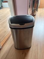 Prullenbak met sensor, Huis en Inrichting, Woonaccessoires | Prullenbakken, Ophalen, Gebruikt, 50 tot 75 cm, 40 liter of meer