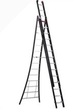 Altrex Nevada gebogen reform ladder 3x14 sports, Doe-het-zelf en Verbouw, Ladders en Trappen, Ophalen, Nieuw, Ladder, Opvouwbaar of Inschuifbaar