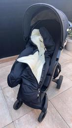 Stokke kinderwagen met winterzak en baby stokke tas, Overige merken, Ophalen of Verzenden, Zo goed als nieuw