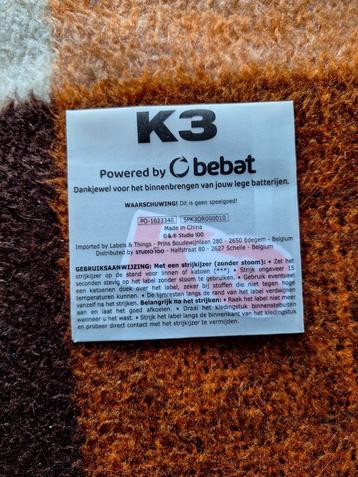 K3 originals bebat patch strijkembleem logo beschikbaar voor biedingen