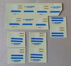 Van Waveren transport Amsterdam decals/stickers, Ophalen of Verzenden, Nieuw, Bus of Vrachtwagen, Overige merken