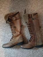 Leren dames laars gevoerd, Kleding | Dames, Schoenen, Hoge laarzen, Bruin, Nieuw, Ophalen of Verzenden
