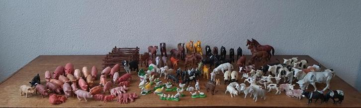 Set kleine boerderij dieren in nieuwe speelgoedzak, Kinderen en Baby's, Speelgoed | Overig, Zo goed als nieuw, Jongen of Meisje