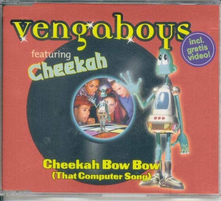 cd-maxi van Vengaboys ‎– Cheekah Bow Bow [That Computer Song, Cd's en Dvd's, Cd Singles, Zo goed als nieuw, Pop, 6 singles of meer