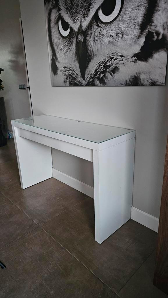 IKEA Malm Make-up Tafel / Bureau - Wit, Huis en Inrichting, Complete inboedels, Ophalen