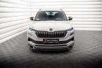 Maxton Voorlip frontlip - Skoda Karoq Sportline 21+, Auto diversen, Tuning en Styling, Ophalen of Verzenden