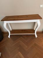 Side table brokant lang 120 lang diep 40 hoog 80, Ophalen of Verzenden, Zo goed als nieuw, 25 tot 50 cm, Rechthoekig