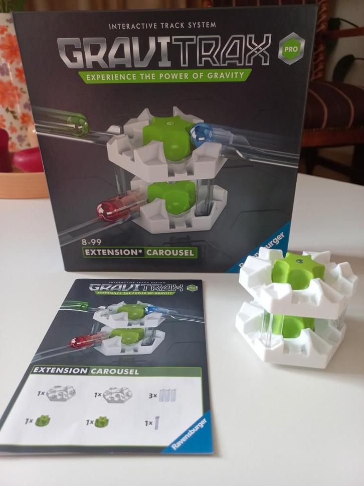 Gravitrax Extension Carousel, Kinderen en Baby's, Speelgoed | Bouwstenen, Zo goed als nieuw, Overige merken, Ophalen of Verzenden