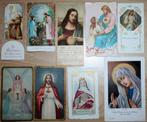 Partijtje met allerlei devotie prentjes (meest Duitse), Ophalen of Verzenden, Gebruikt, Kaart of Prent, Christendom | Katholiek