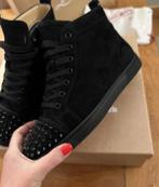Zwarte Christian Louboutin Heren Sneakers Maat 42 gucci LV, Ophalen of Verzenden, Zo goed als nieuw, Zwart, Sneakers of Gympen