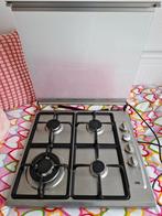 Gasstel met elektrische ontsteking - 4 pits, Witgoed en Apparatuur, Kookplaten, Gebruikt, Inbouw, Gas, 4 kookzones