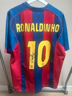 FC Barcelona voetbalshirt Ronaldinho gesigneerd handtekening, Verzamelen, Sportartikelen en Voetbal, Shirt, Ophalen of Verzenden