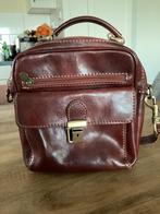 Leren schoudertas voor dames en heren, Ophalen of Verzenden, Gebruikt