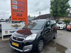 PEUGEOT Partner 1.2 PureTech 110pk 5 persoons trekhaak bovag, Stof, Gebruikt, 1199 cc, Zwart