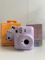 Instax mini 12 Lilac Purple, Audio, Tv en Foto, Fotocamera's Analoog, Ophalen of Verzenden, Zo goed als nieuw, Polaroid, Fuji