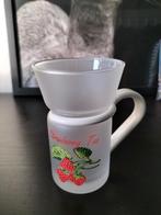 Strawberry Tea Theeglas vintage / Aardbei 🍓, Glas, Overige stijlen, Glas of Glazen, Gebruikt
