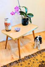 Vintage tafel plantentafel salontafel formica, Ophalen, Gebruikt, Hout, Vintage
