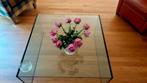 Tonelli design glazen salontafel, Huis en Inrichting, Ophalen, 100 tot 150 cm, 50 tot 100 cm, Minder dan 50 cm