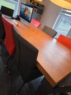 NP: €2.000 Massief Eiken Eettafel – Extra Groot 230  110 cm, Gebruikt, 100 tot 150 cm, Modern, Scandinavisch, Eikenhout