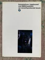 Nederlandse map brochure folder BMW autotelefoon programma, Ophalen of Verzenden, Nieuw, BMW, BMW