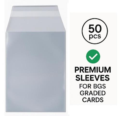 Sleeves voor BGS graded kaarten, Hobby en Vrije tijd, Verzamelkaartspellen | Pokémon, Nieuw, Sleeves of Kaarthoesjes, Ophalen of Verzenden