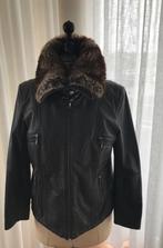 Leren dames jas  bruin maat 42, Kleding | Heren, Ophalen of Verzenden, Zo goed als nieuw, Bruin