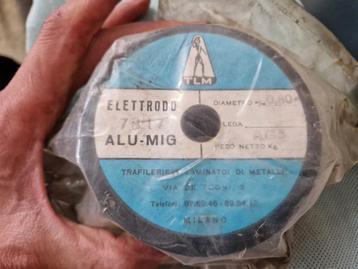 alu mig 0,80 mm lasdraad 7017 ag5 kleine rol NIEUW beschikbaar voor biedingen
