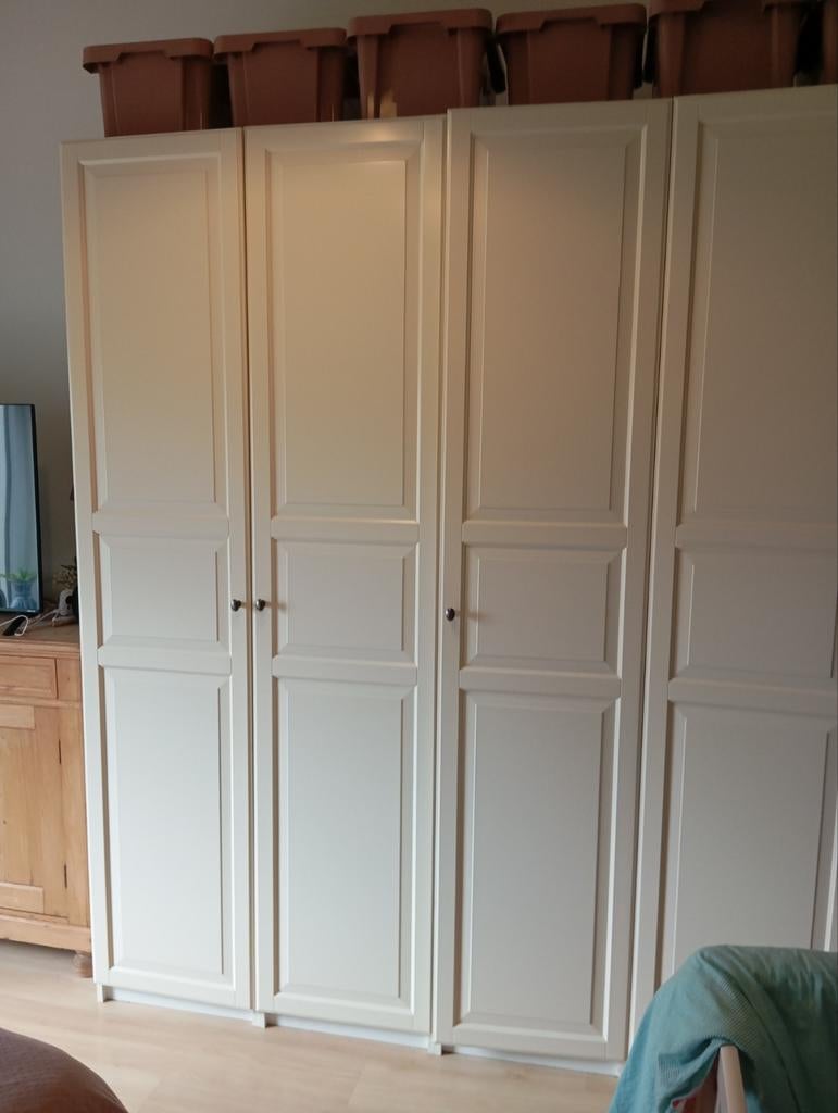 Nieuwe Ikea Kastdeuren - 2 stuks, 200 cm of meer, Nieuw, Met deur(en), 50 tot 100 cm