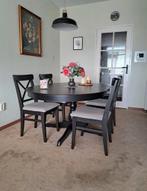 Eethoek Ikea INGATORP plus stoelen!, Ophalen of Verzenden, Zo goed als nieuw, Rechthoekig, 50 tot 100 cm