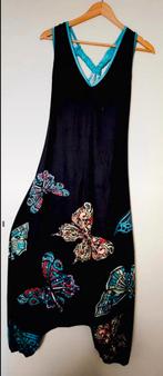 Zwarte harem jumpsuit met vlinders, Ophalen, Zo goed als nieuw, Zwart