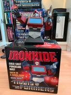 transformersr diverse bustes iron hide prowl, Verzamelen, Transformers, Overige generaties, Verzenden, Zo goed als nieuw