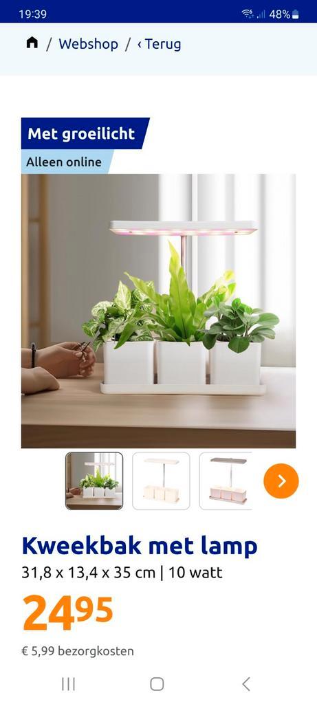 Kweekbakjes met Ledlicht, Tuin en Terras, Kweekspullen, Nieuw, Kweekbak, Ophalen of Verzenden