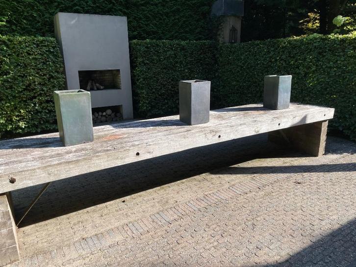 Grote Tuinvazen/bloempotten, Tuin en Terras, Bloempotten, Gebruikt, Aardewerk, Binnen, Balkon, Tuin, 40 tot 70 cm, Minder dan 25 cm