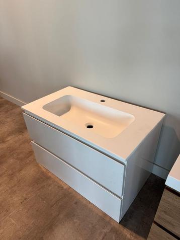 Moderne badkamermeubel - Wit 100cm beschikbaar voor biedingen