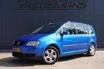 Volkswagen Touran 1.6-16V FSI Trendline 7-PERS/LEES TEKST, Stof, 4 cilinders, Blauw, Origineel Nederlands