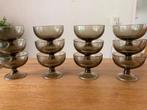 Bieden 12 mooie dessert/ijsglazen, Huis en Inrichting, Keuken | Servies, Ophalen, Glas of Glazen, Overige stijlen, Glas