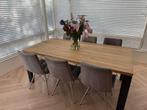 Eetkamertafel incl stoelen en tv meubel, Huis en Inrichting, Kasten | Televisiemeubels, Ophalen, 150 tot 200 cm, Eikenhout, Zo goed als nieuw