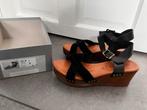 Sandaal met houten sleehak, maat 40, Kleding | Dames, Schoenen, Bruin, Nieuw, Miss Behave, Sandalen of Muiltjes