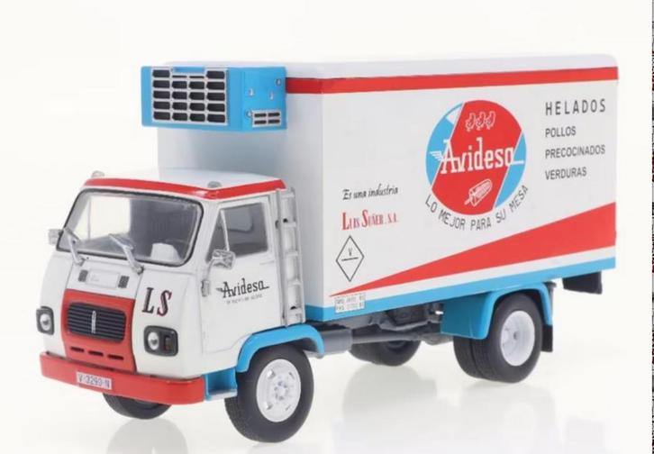 Avia 7000 1975 Avidesa Koelwagen 1/43 IXO Spaanse serie # 70, Hobby en Vrije tijd, Modelauto's | 1:43, Nieuw, Bus of Vrachtwagen