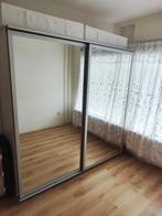 IKEA PAX kledingkast met spiegeldeuren, Gebruikt, 200 cm of meer, 150 tot 200 cm, Met hangruimte