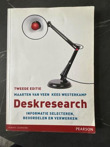 Deskresearch - Maarten van Veen, Kees Westerkamp beschikbaar voor biedingen