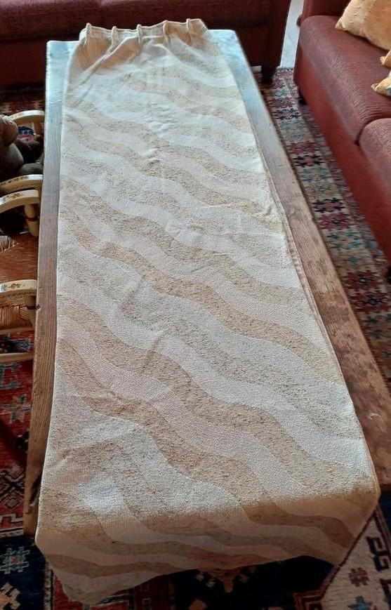 Overgordijnen "De Ploeg", Huis en Inrichting, Stoffering | Gordijnen en Lamellen, Nieuw, Ophalen of Verzenden