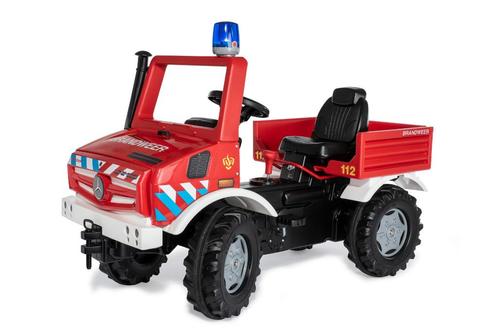 Rolly Toys Unimog Brandweer + Flashlight 038220 - 38220, Kinderen en Baby's, Speelgoed | Buiten | Voertuigen en Loopfietsen, Nieuw
