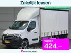 Renault Master 165PK 1000KG Laadklep Schuifzeilen Dubbelluch, Stof, Gebruikt, Euro 6, 4 cilinders